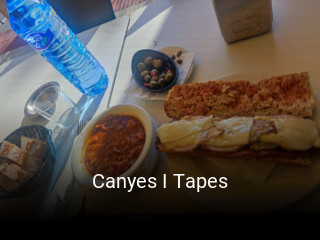 Canyes I Tapes abrir